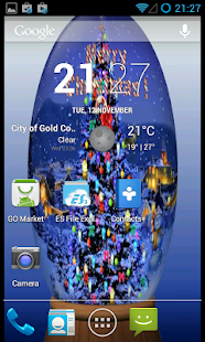 How to get Christmas Globe Live Wallpaper 1 apk for bluestacks