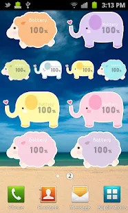 Pastel Battery Widget(圖4)-速報App
