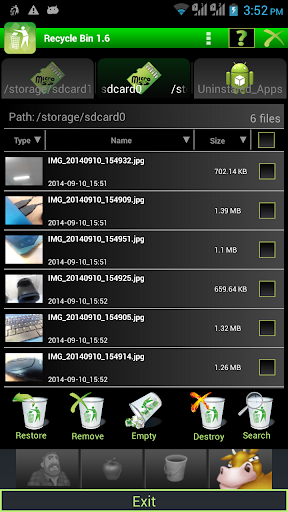 Recycle Bin for Android