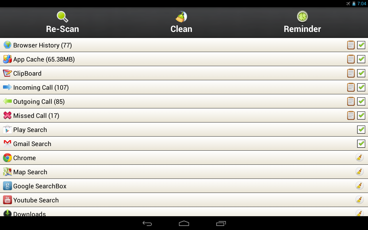 Easy History Cleaner Android