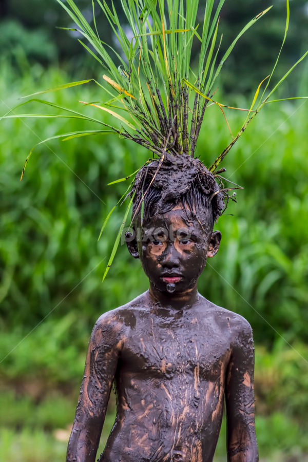 Anak Sawah by Teguh Gogo - Babies & Children Children Candids
