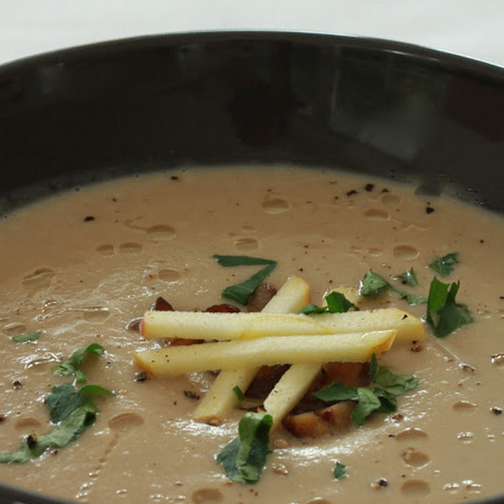 Cream of Chestnut Soup with Apple and Celery Root Recipe Yummly
