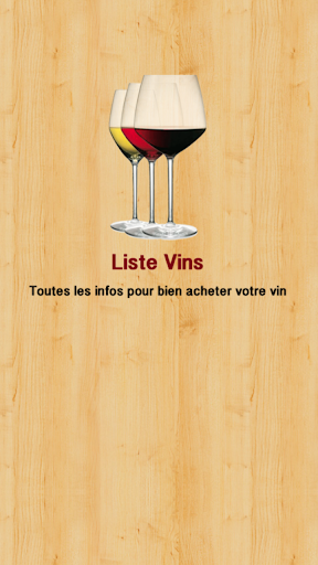 Liste Vins
