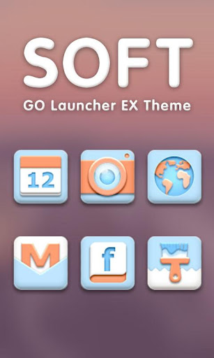 soft GO LAUNCHER THEME