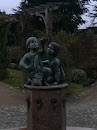 Statue d'enfants