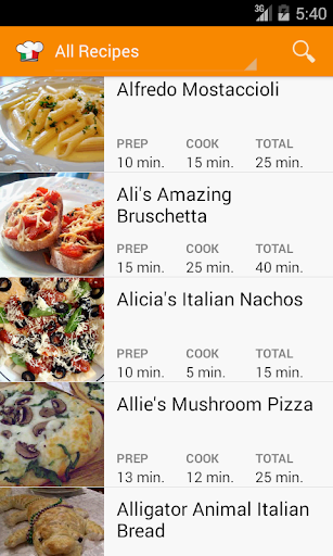 Italian Recipes