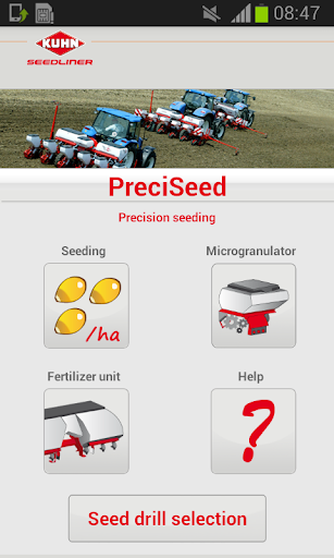 【免費生產應用App】KUHN PreciSeed-APP點子