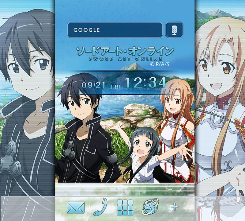 ソードアート・オンライン（アニメ）　きせかえテーマ3 Screen 2
