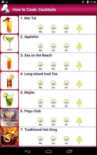 Cocktail Recipes Cooking