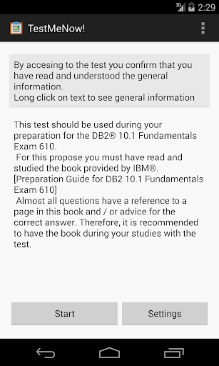 TestMeNow DB2 Fundamental 610