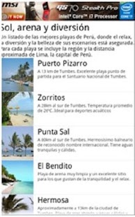 Playas Perú Screenshots 1