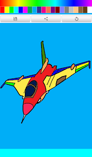 Coloring Book Aircraft