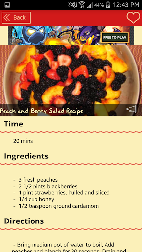 【免費健康App】Fruit Salads Recipes-APP點子