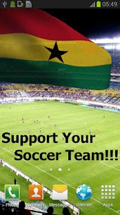 Download 3D Ghana Flag Live Wallpaper APK for PC