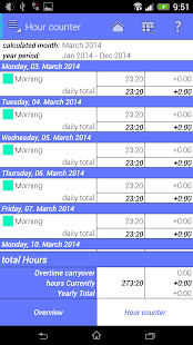 Work Calendar - screenshot thumbnail
