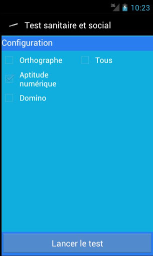 【免費教育App】Test sanitaire et social-APP點子