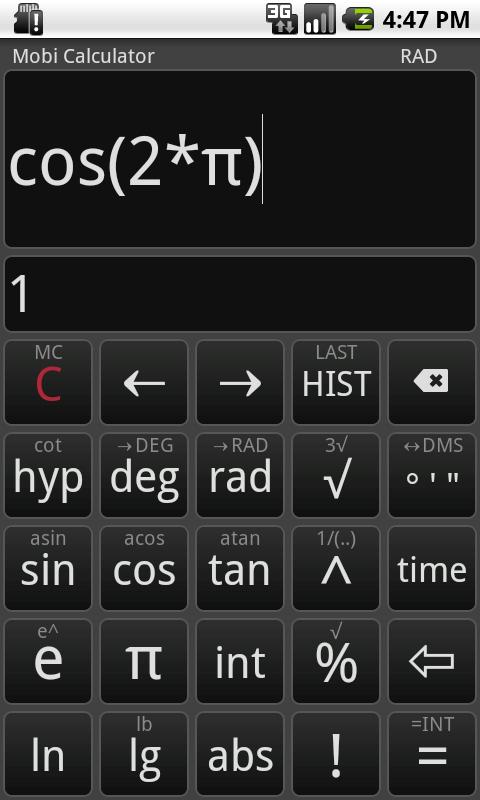Mobi Calculator FREE Android