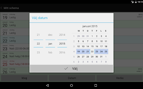 Skiftschema PLUS Screenshots 2