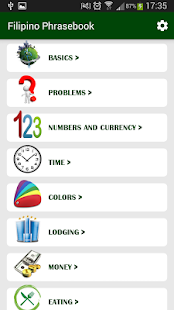 Filipino Phrasebook - náhled