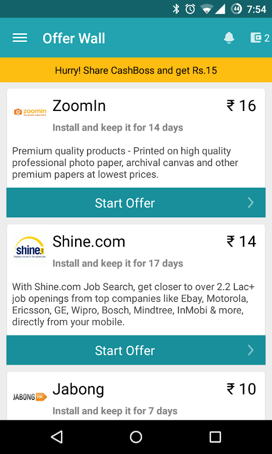 CashBoss - Free Recharge App - screenshot