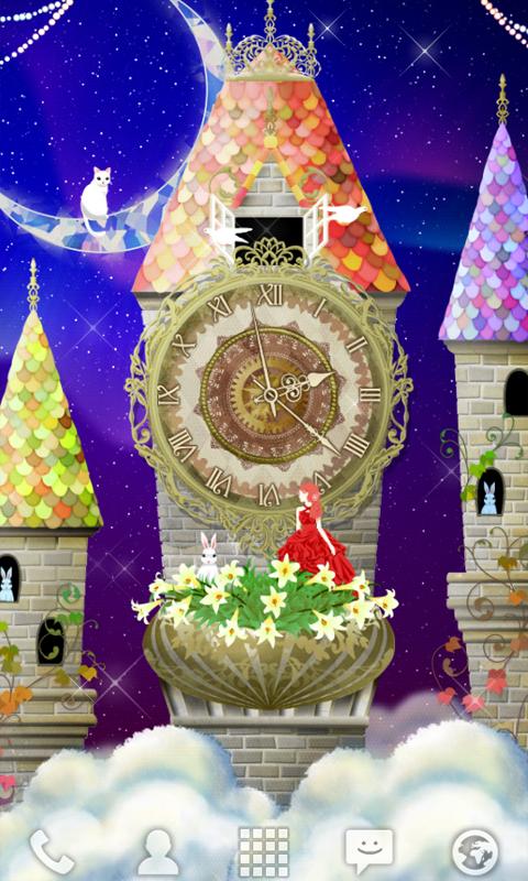 magical clock tower LWallpaper Screen 2