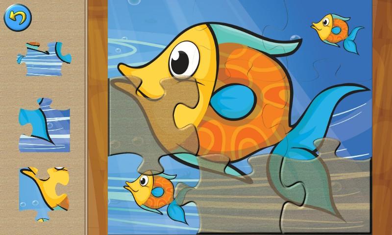 Ocean animals puzzles for kids Screen 1