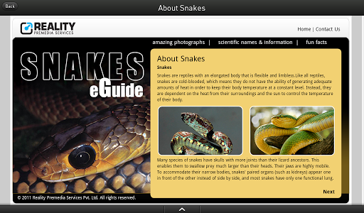 【免費教育App】Snakes eGuide-APP點子