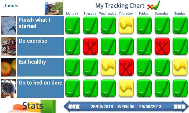 Personal Coaching Screen 1