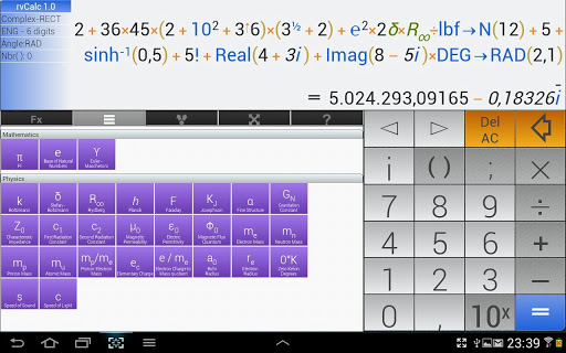 【免費工具App】rvCalc Scientific Calculator-APP點子