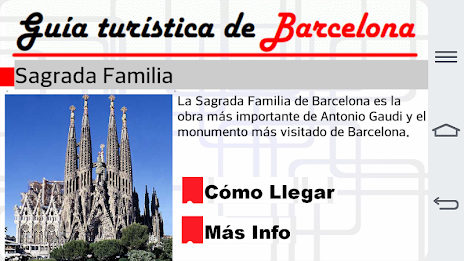 Barcelona tourist guide poster 6