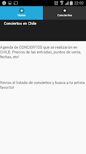 Free Conciertos en Chile APK for Android
