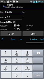 Twitch! Fuel & Mileage Tracker(圖2)-速報App