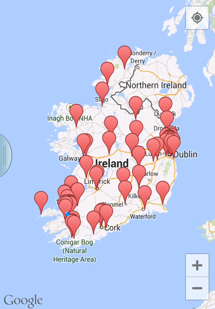 Defibrillator Map Screen 2