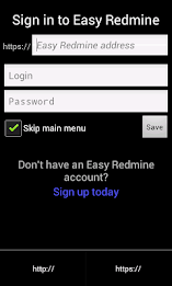 Easy Redmine (mobile template) poster 2