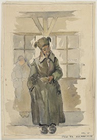 Rus bij de kampkeuken