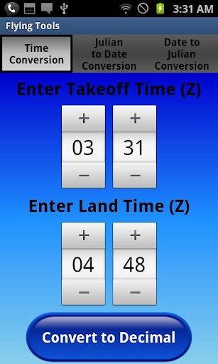 Aviation Flying Time Tools