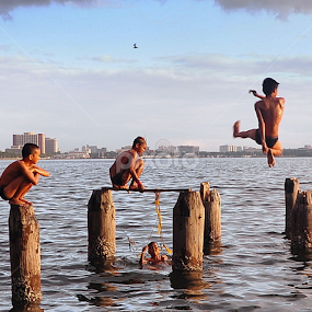 The Joy of Childhood by Joey Tomas - People Street & Candids