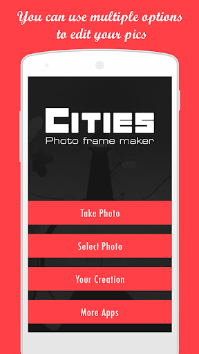 Cities Photo frame maker