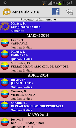 【免費生產應用App】Calendario Venezuela Pro-APP點子