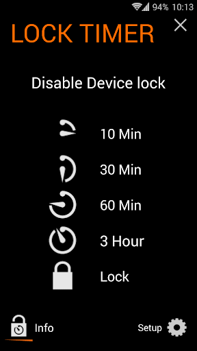 Lock Timer