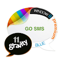 GOSMSTHEME Windows 8 Blue logo