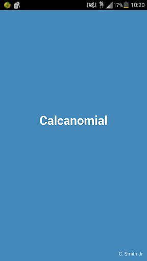 Calcanomial
