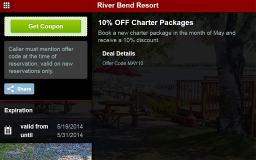 【免費商業App】River Bend's Resorts-APP點子