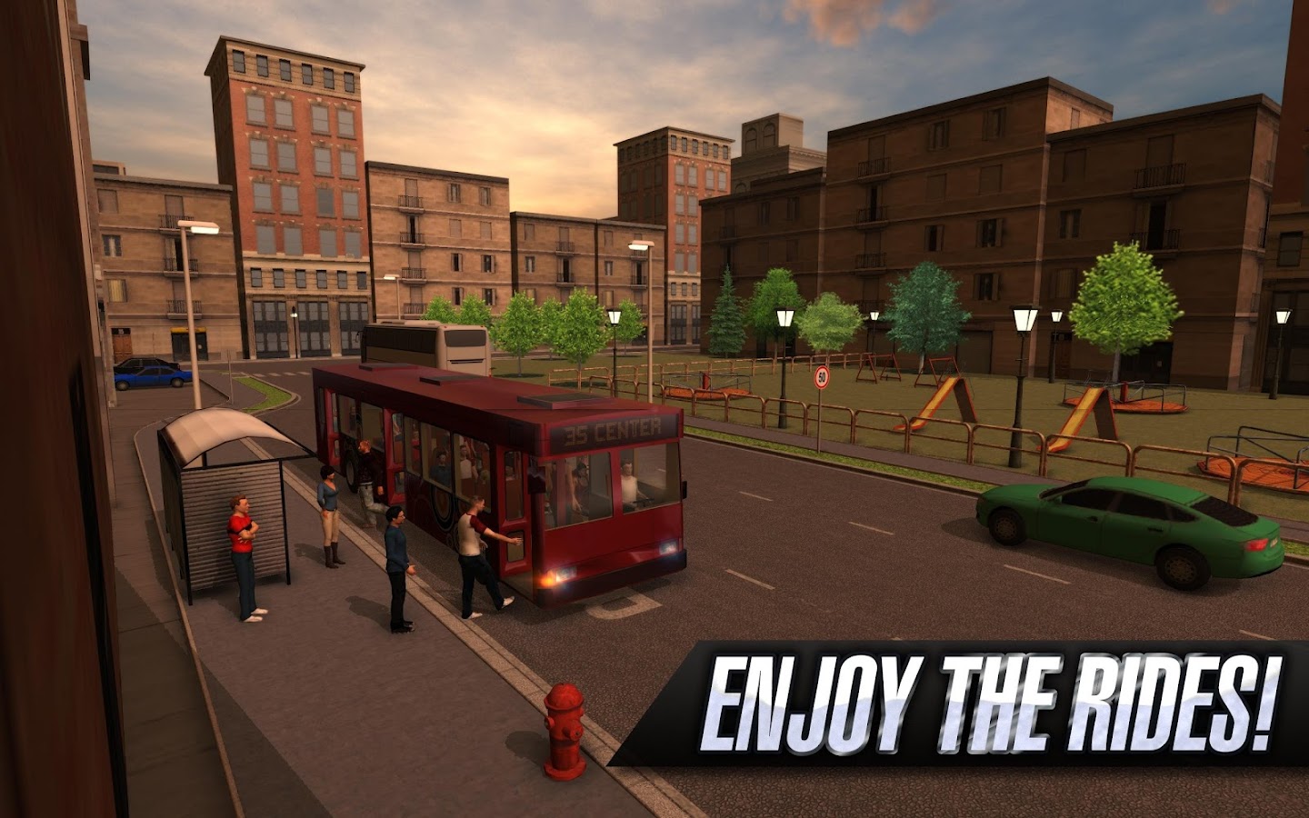   Bus Simulator 2015- tangkapan layar 