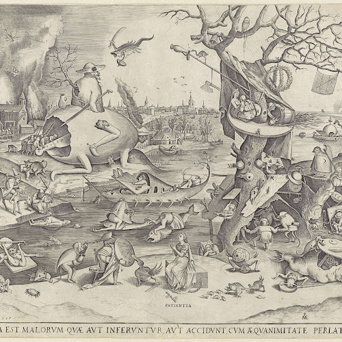 Geduld, Pieter van der Heyden, naar Pieter Bruegel (I), 1557 Rijksmuseum