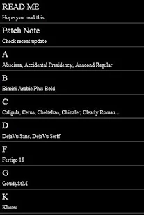 Fontomizer SP(Font for Galaxy) - screenshot thumbnail