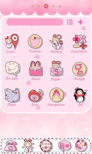 Download Sakura GO Launcher Theme APK for Android