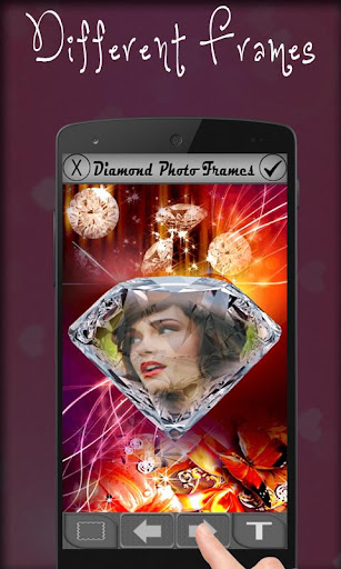 【免費攝影App】Diamond Photo Frames-APP點子