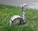 Zebra Sculpture
