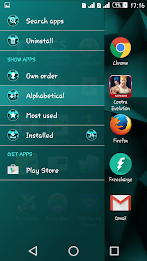 Polygons Teal Xperien Theme poster 6